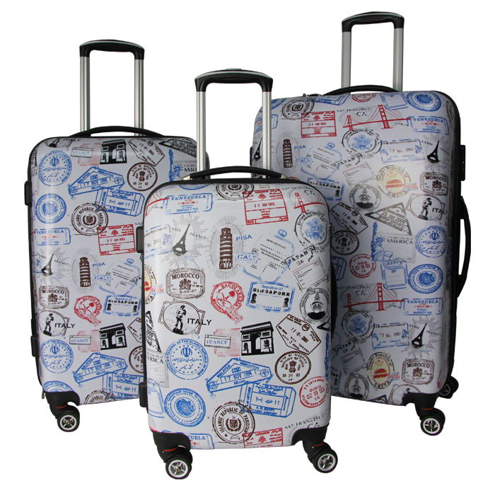 Roka customized pattern printing luggage,customized pattern printing suitcase,customized pattern printed luggage,customized pattern printed suitcase,pattern printed luggage factory,patter printing suitcase set factory