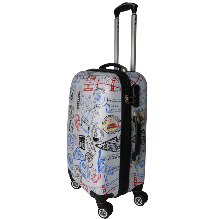 Pattern Printed Suitcase Set