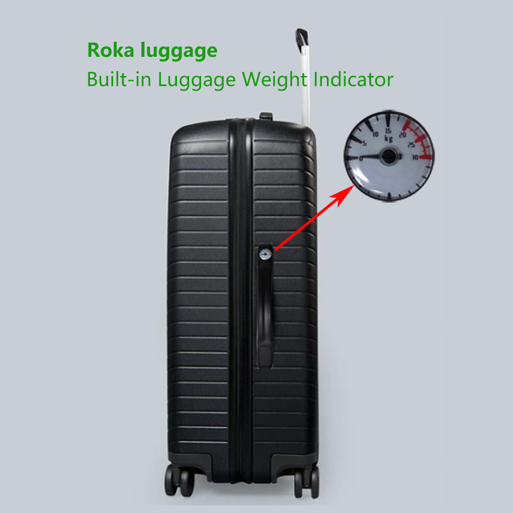 luggage weight indicator handle,smart weight luggage handle,build-in smart luggage handle,luggage weight smart handle