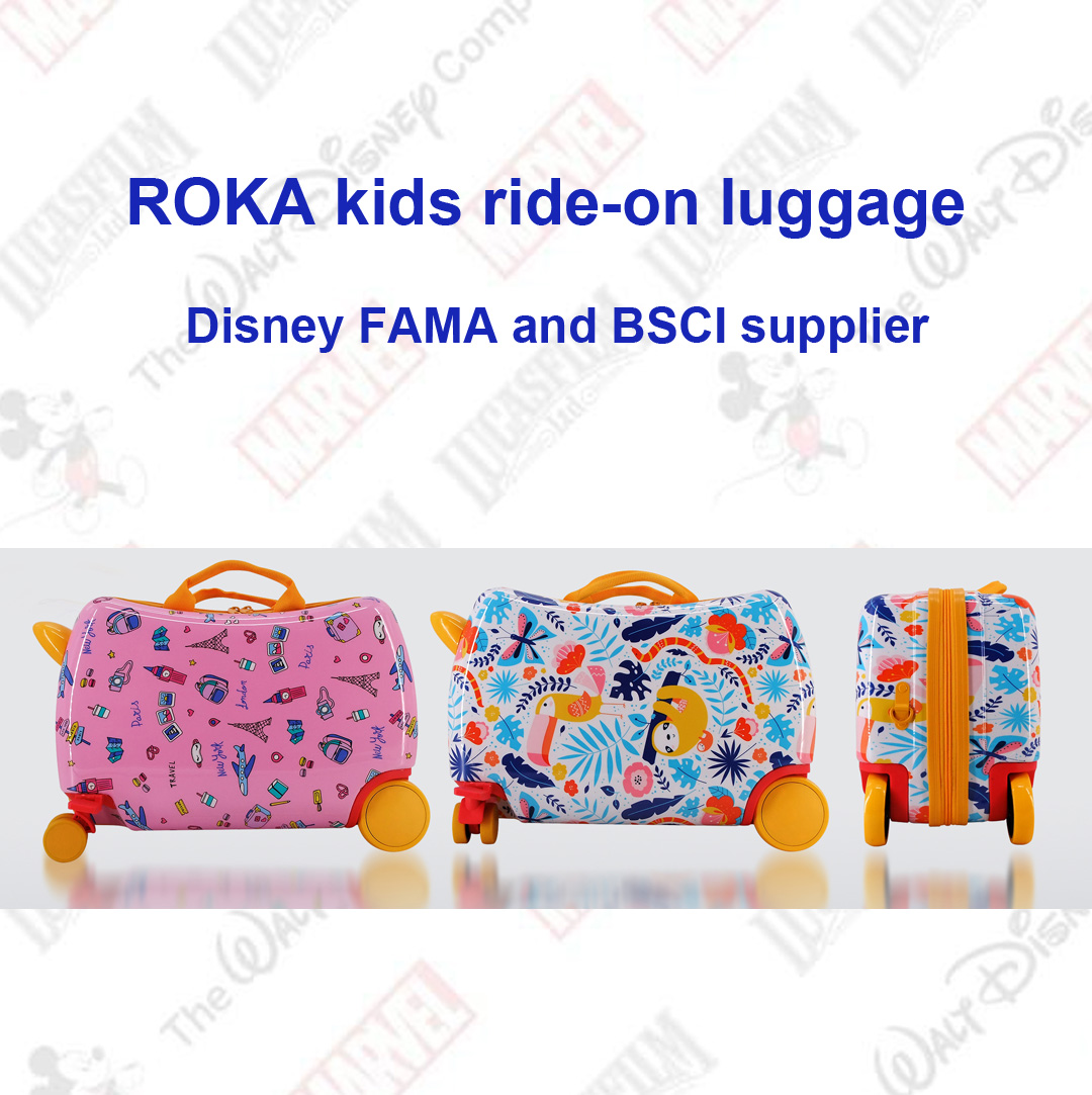 Roka kids luggage,kids ride-on luggage,kids suitcase,kids ride-on suitcase,kids ride on luggage