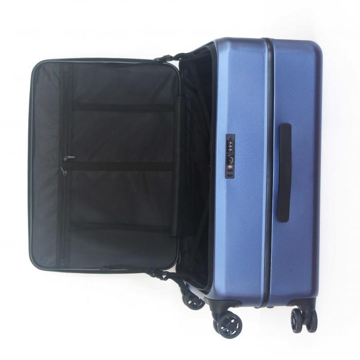 Front Opening Suitcase Designed ECO-Friendly rPET Suitcase Sustainable rPET Suitcase set