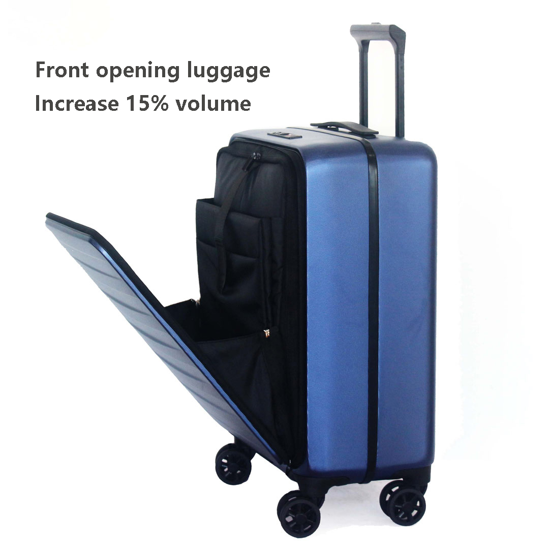 Roka front opening luggage,front opening suitcase,hardside front opening carry-on,hardside front opening rolling luggage