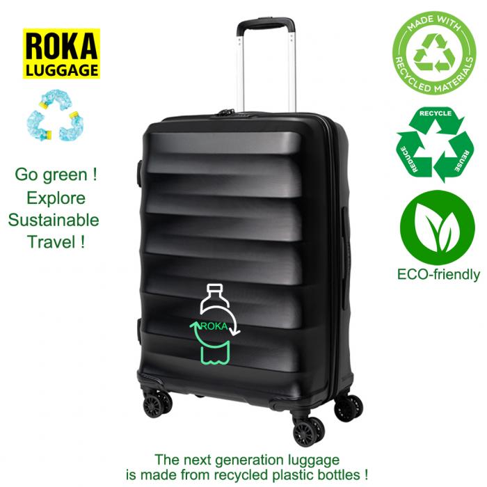 Recycled PET Luggage Suitcase rPET Luggage