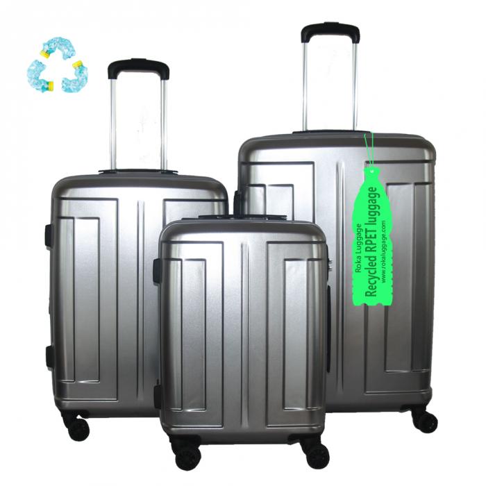 Sustainble Recycled RPET luggage