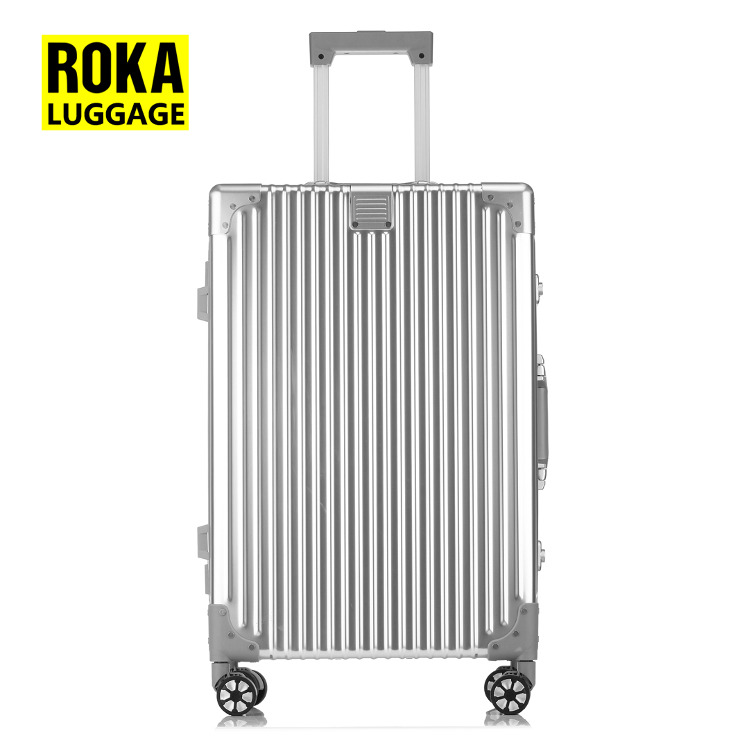 Roka aluminium luggage factory,aluminum suitcase factory,China aluminum luggage,aluminum luggage manufacturer,aluminum suitcase manufacturer,hardshell aluminum luggage,hardshell aluminum suitcase,aluminum koffer,aluminum koffer trolley,aluminum baggage