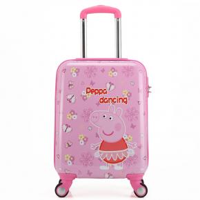 Peppa pig kids trolley luggage kids trolley suitcase supplier